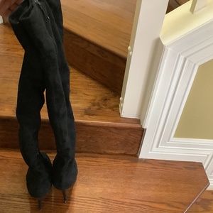 Guess by Marciano knee high suede  Boots